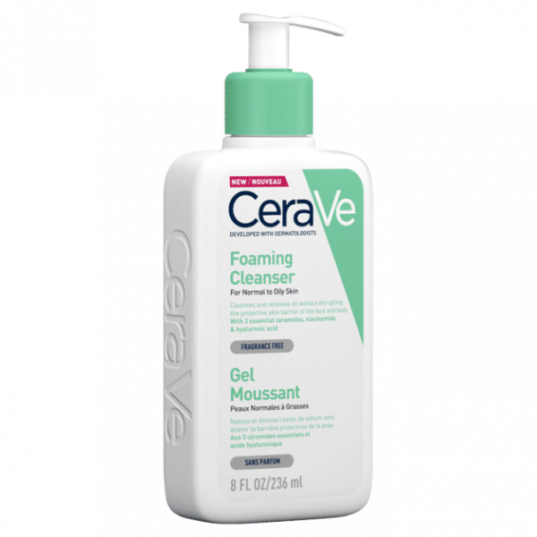 Cerave Gel Moussant Peaux Grasses 236 ml