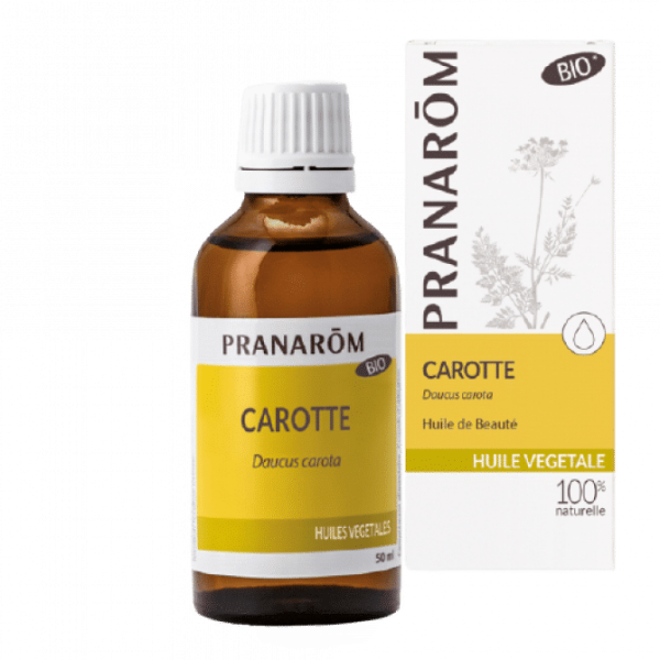 Pranarom – Huiles carotte huile Végétale – bio 50ml