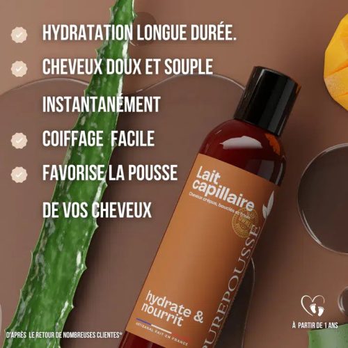 Purepousse Lait Capillaire hydratant 200ml