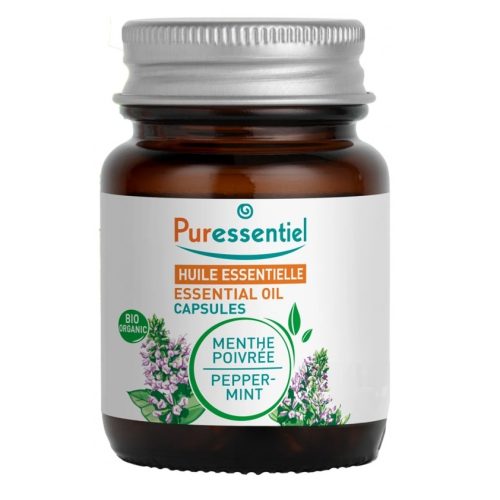 Puressentiel Complément Alimentaire Huile Essentielle Menthe Poivrée Bio 60 Capsules