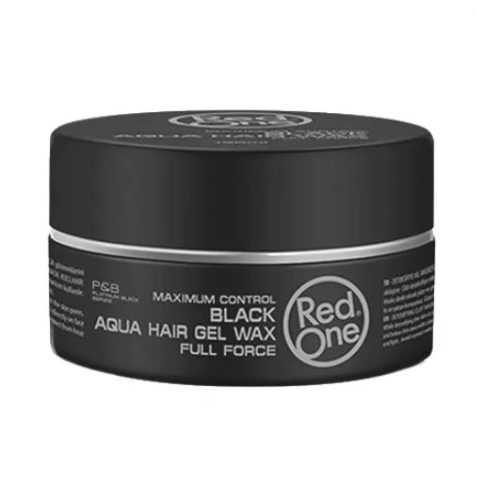 Red One Black Aqua Hair Gel Wax Full Force Cire Coiffante 150 ml