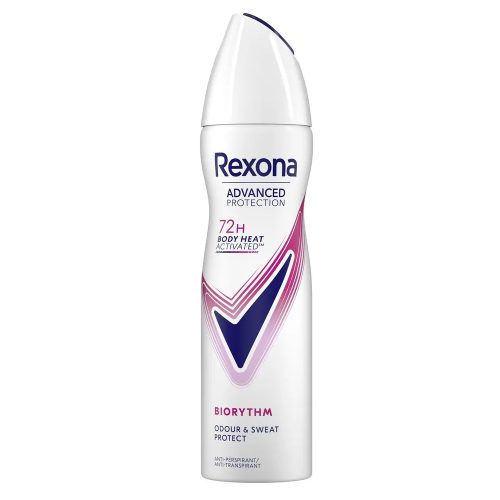 Rexona Déodorant Spray Women Protection Avancée 72H Biorythme 150ml
