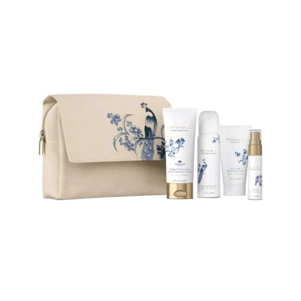 Rituals Coffret Cadeau Collection Amsterdam Gel Douche Moussant 50ml+Crème Pour Le Corps 70ml+Gommage Pour Le Corps 70ml+​Hair et Body Mist 20ml