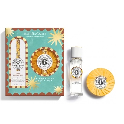 Roger et Gallet Bois d'Orange Eau Parfumée Bienfaisante 30 ml + Savon Bienfaisant 100 g Offert
