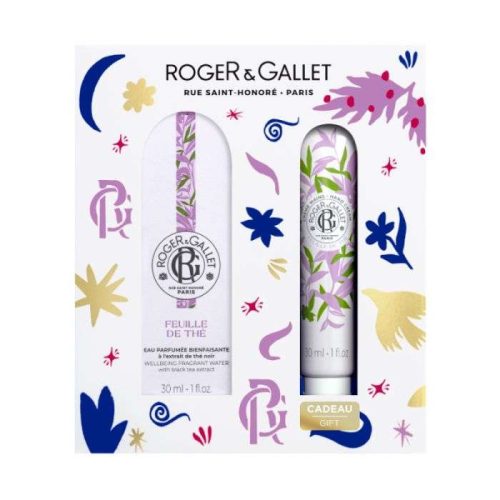 roger-et-gallet-coffret-feuille-de-the-eau-parfumee-bienfaisante-creme-mains-dakar-universcosmetix Roger et Gallet Coffret Feuille de Thé Eau Parfumée Bienfaisante 30 ml + Crème Mains 30 ml