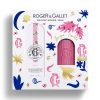 Roger et Gallet Rose Coffret Eau Parfumée Bienfaisante 100ml et Une Bougie parfumée Rose 75g