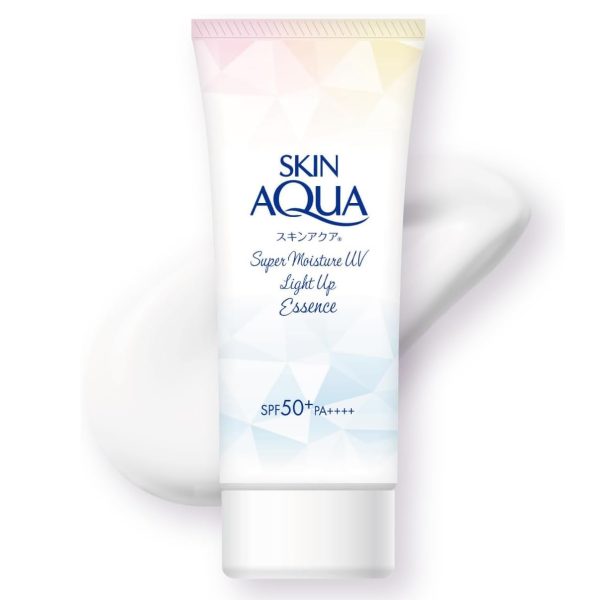 Rohto Crème Solaire Légère Spf50 Skin Aqua Super Moisture UV Light Up Essence 70g