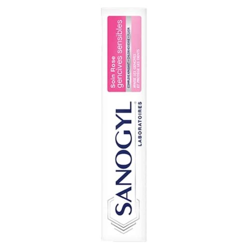 Sanogyl Dentifrice Soin Rose Censives Sensibles 75 ml