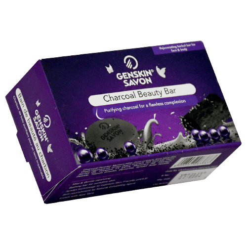 savon-genskin-bain-de-beaut-au-charbon-1 Genskin Savon de Beauté au Charbon de Bois Purifiant 100 g