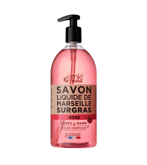 MKL Savon de Marseille liquide – Rose 1L