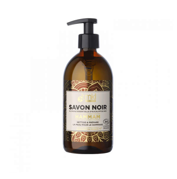 MKL Savon Noir certifié BIO – 500 ml