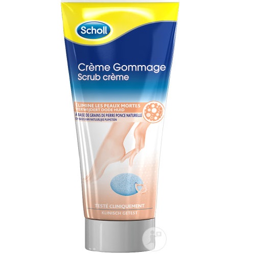 Dr. Scholl Crème Gommage Pour Les Pieds Tube 75ml