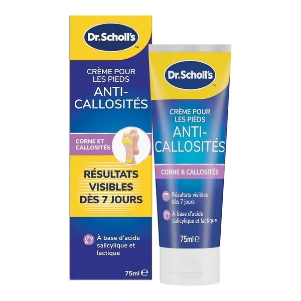 Dr. Scholl Crème Pieds Anti Callosités Intensive en 7 Jours 75 ml