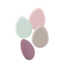Ebelin Éponge de Maquillage Ovale 1 pièce