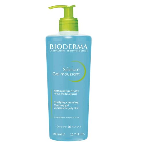 sebium-gel_moussant-500ml-face-3401399277092v1-1 BIODERMA Sébium Gel Moussant 500ml