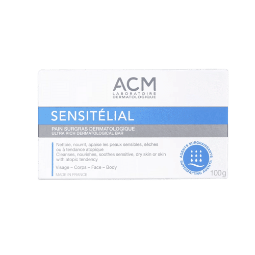 sensitelial-pain-surgras-dermatologique-1 ACM Sensitélial Pain Surgras Dermatologique Nettoyant Doux Apaisant 100 g