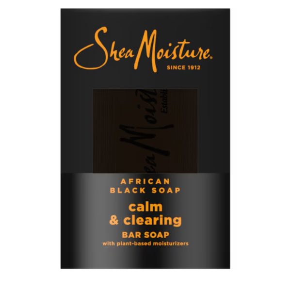 SHEA MOISTURE African Black Soap & Shea Butter Savon 227g