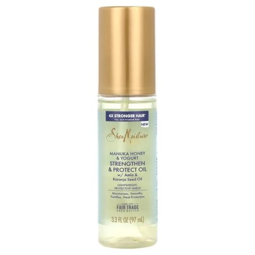 Shea Moisture Huile fortifiante et protectrice Miel de manuka et yaourt 97 ml