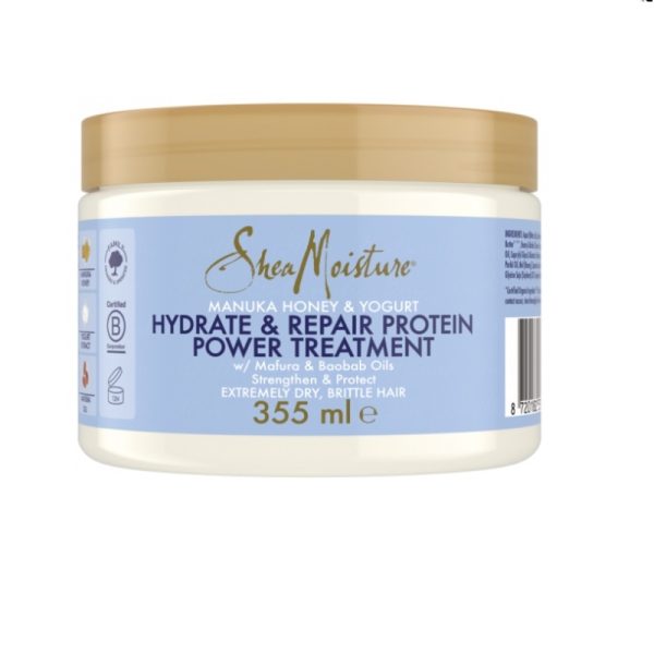 Shea Moisture Miel de Manuka et Yaourt Masque Réparateur 355 ml