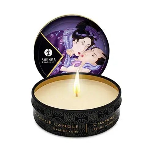 shunga-mini-bougie-massage-fruits-exotiques-dakar-universcosmetix-1 Shunga Erotic Art Libido Exotic Fruits Mini Chandelle de Massage 30ml