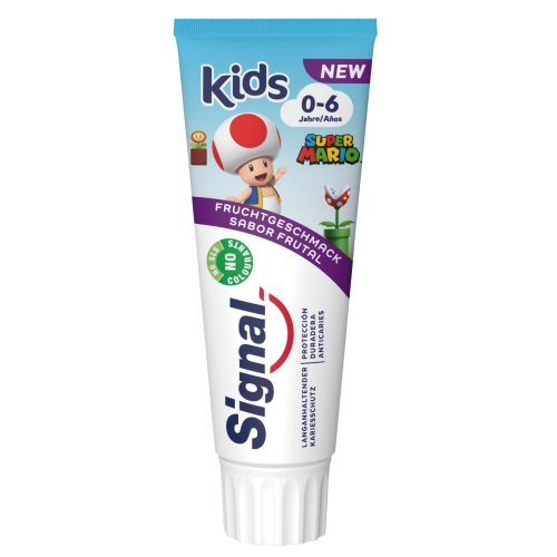 Signal Dentifrice Enfant 0 à 6 ans Saveurs Fruits Kinder 75 ml