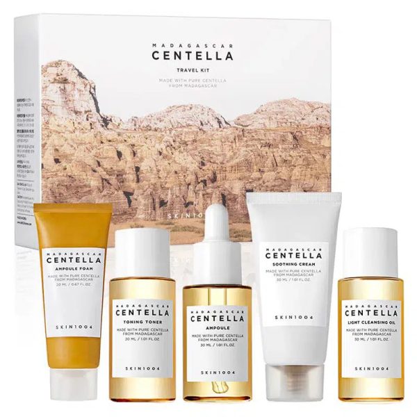 Skin1004 Kit de Voyage Centella Madagascar Routine Complète