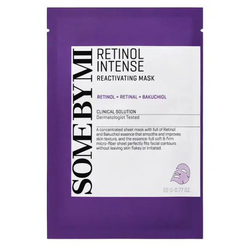 Some By Mi Retinol Intense Reactivating Masque Tissu Anti Rides 1 Pièce