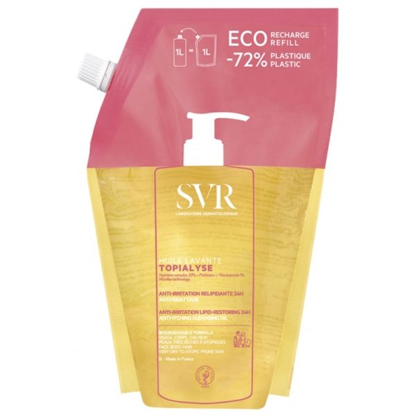 SVR Topialyse Huile Lavante Éco-Recharge 1 L