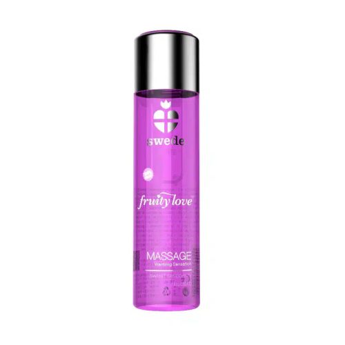 SWEDE Huile de Massage Chauffante Framboise 120 ml