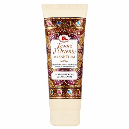 Tesori d'Oriente Crème de Douche Byzantium Gel Douche Crémeux au Parfum Mystérieux 250ml