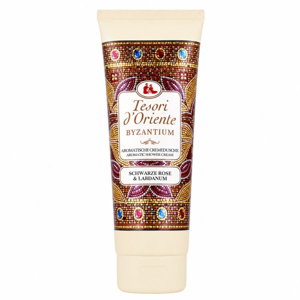 Tesori d'Oriente Crème de Douche Byzantium Gel Douche Crémeux au Parfum Mystérieux 250ml