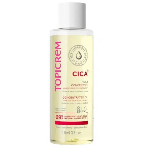 topicrem-cica-concentrated-oil-100ml-dakar-universcosmetix TOPICREM CICA Huile Concentrée Vergetures et Cicatrices 100ml