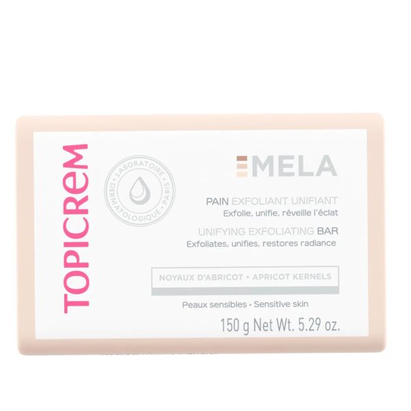 Topicrem Mela Savon Pain Exfoliant Unifiant 150g