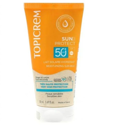 Topicrem Sun Protect Lait Solaire Hydratant Spf50+ 50 ml