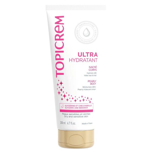 Topicrem Ultra Hydratant Nacré Corps 200 ml