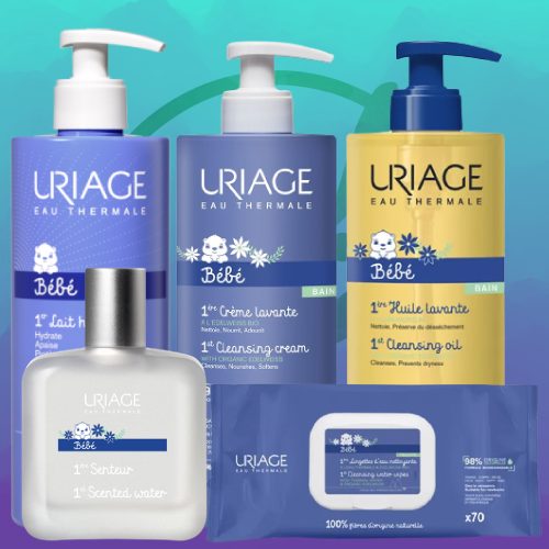 uriage-3-gamme-bebe-dakar-universcosmetix Uriage Coffret Kit Complet Soins Bébé