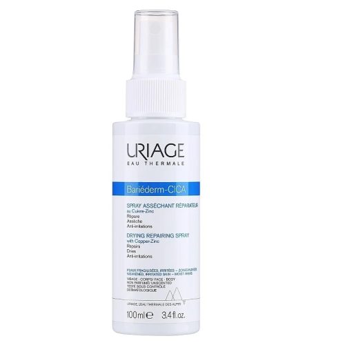 uriage-bariederm-cica-spray-assechant-dakar-universcosmetix-1 Uriage Bariederm Cica Spray Asséchant Réparateur au Cuivre Zinc Soin Peaux Irritées 100 ml