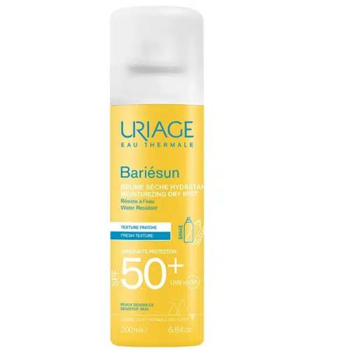 Uriage BARIÉSUN Brume Sèche Spf50+ Crème Solaire Haute Protection en Spray 200 ml