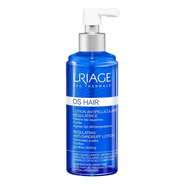 Uriage Ds Hair Lotion Antipelliculaire Régulatrice Cuir Chevelu Irrité Sans Rinçage 100ml
