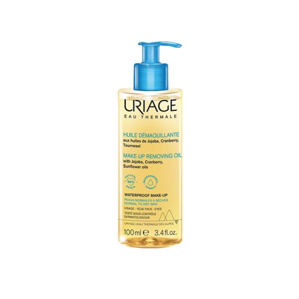 Uriage Huile Démaquillante Visage et Yeux Peaux Normales à Sèches 100ml