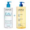 Uriage Duo Hydratation Intense à L'Eau Thermal Lait + Huile Lavante