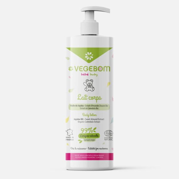 VEGEBOM Lait Corps Bébe 400ml