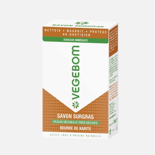 Vegebom Savon Surgras Pain Peau Sèche 100g