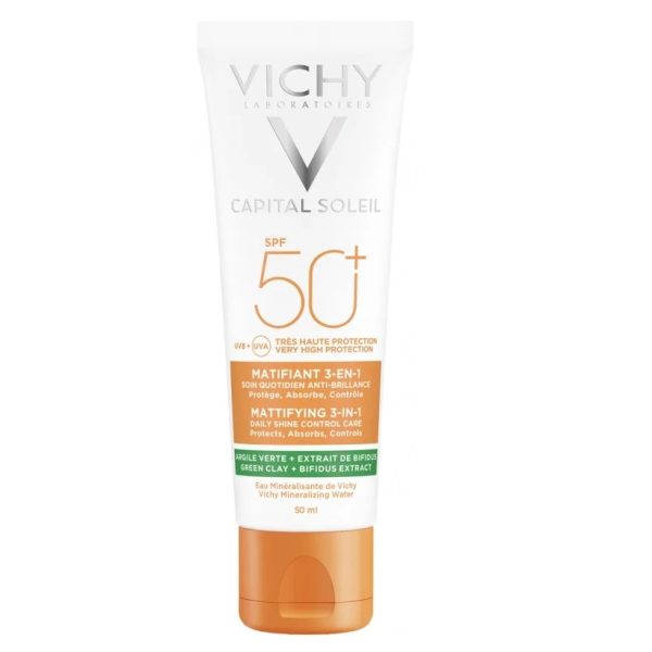 Vichy Capital Soleil Matifiant 3en1 SPF50+ 50 ml