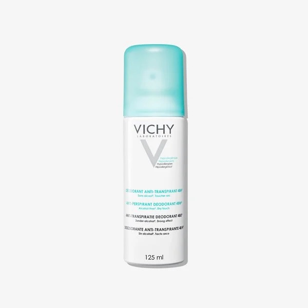 Vichy Déodorant Anti Transpirant Anti Traces Aérosol 48H 125ml