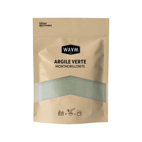 Waam Argile Verte Montmorillonite Purifiant Réparateur Astringent 250 g