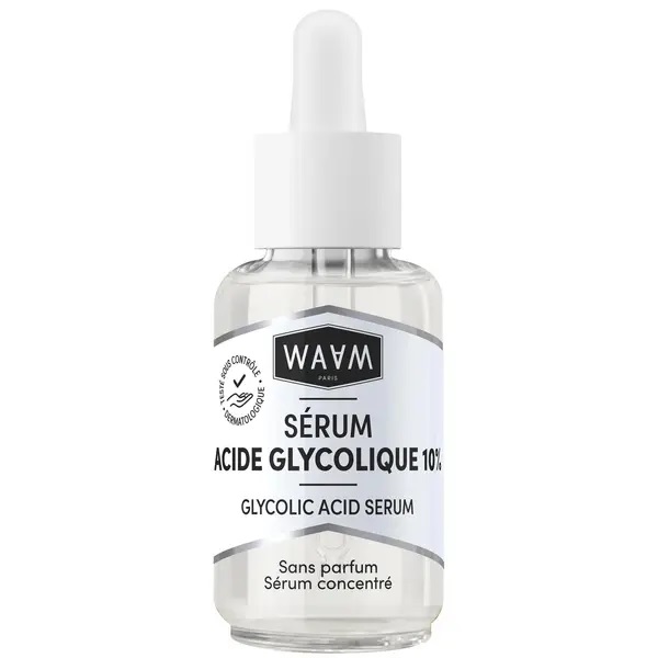 WAAM Sérum Acide glycolique 10% 30ml