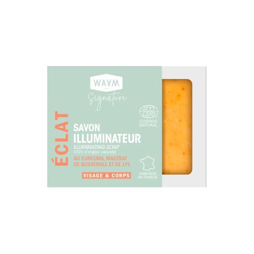 WAAM Savon illuminateur au Curcuma 80g