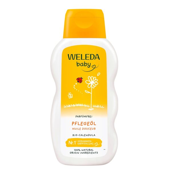 Welada Huile Bébé au Calendula Sans Parfum 200 ml