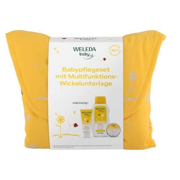 Weleda Coffret Cadeau Soins Bébé Cadeau Parfait pour les Futurs Parents 3 Pièces